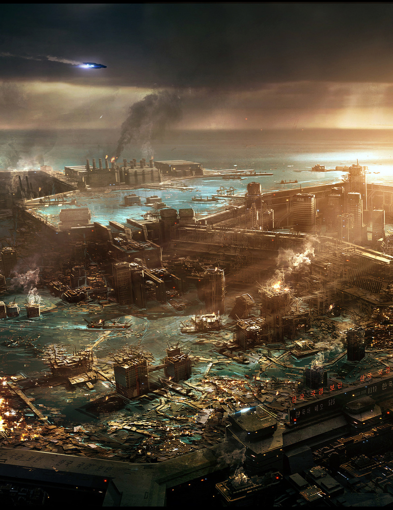 Illustration for article titled An Exclusive Look at the Stunning Concept Art Behind Cloud Atlas' Future Seoul